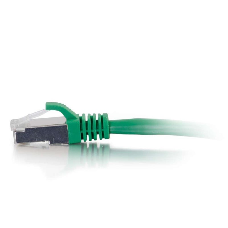 C2G Legrand Cat6 Ethernet Cable, Snagless Shielded Cat6a Patch Cable, Green Network Patch Cable, 15 Foot Snagless STP Ethernet Cable, 1 Count, C2G 00837 - Image 3